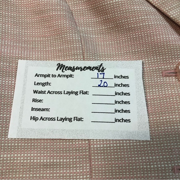 Pendleton Women’s Jacket Tweedy Cropped Fitted 3/4 Sleeve Front Pockets Classic - Picture 8 of 9